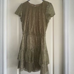 Metallic Gold Dress